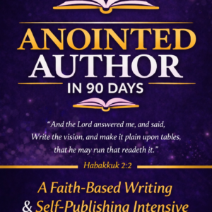 Anointed Author in 90-Days: A Faith-Based Writing Program
